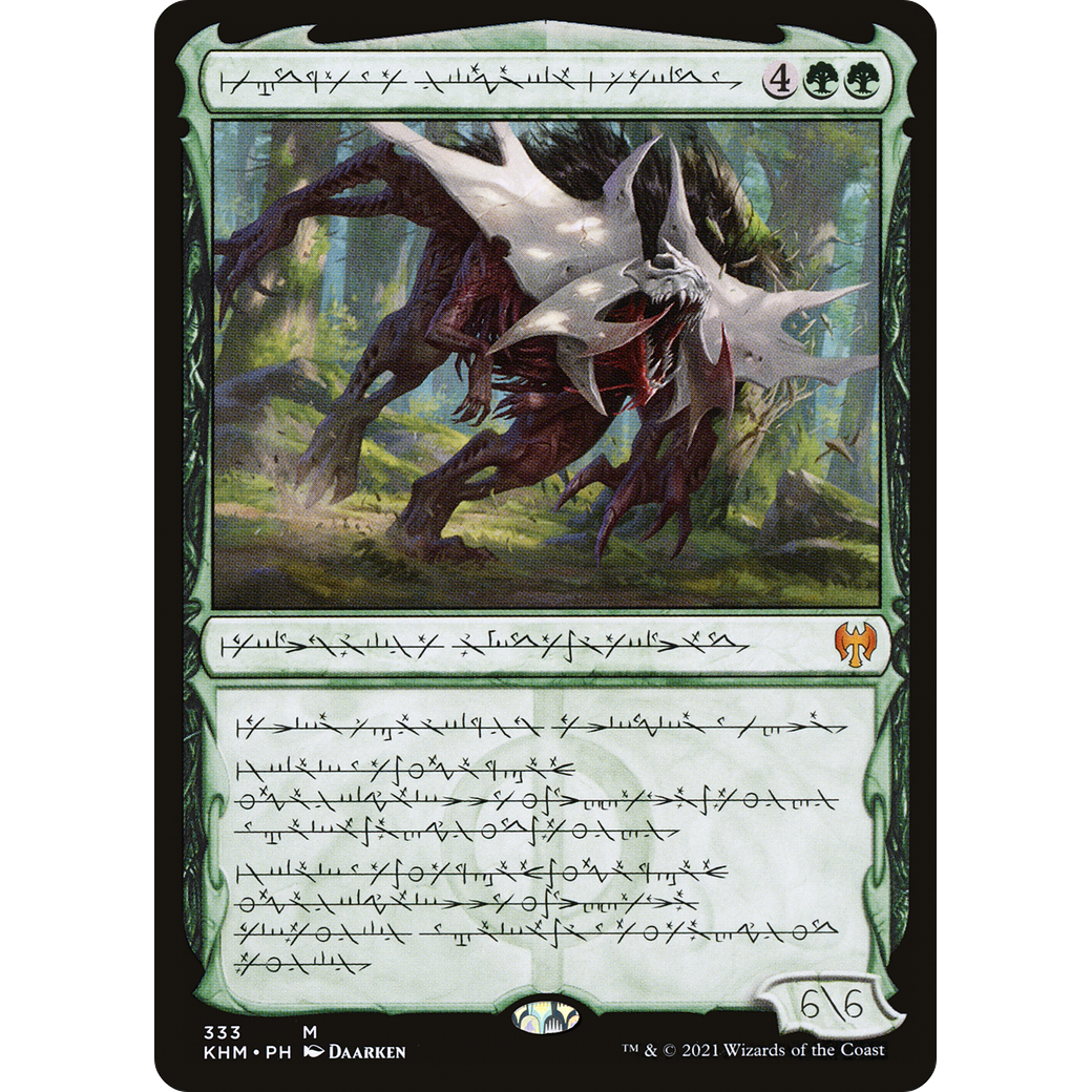 Vorinclex, Monstrous Raider (Phyrexian) (KHM-333) - Kaldheim: (Showcase)