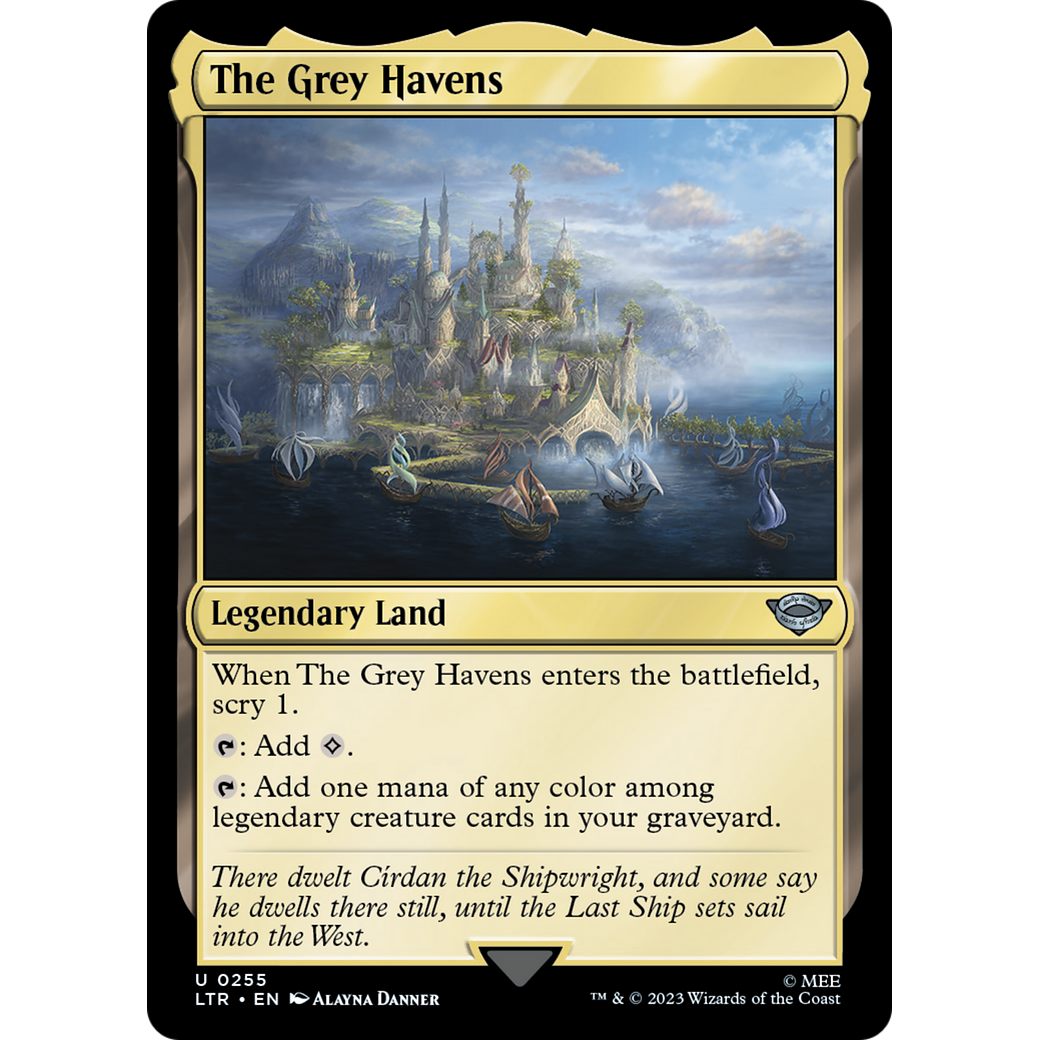 The Grey Havens (LTR-255) - The Lord of the Rings: Tales of Middle-earth
