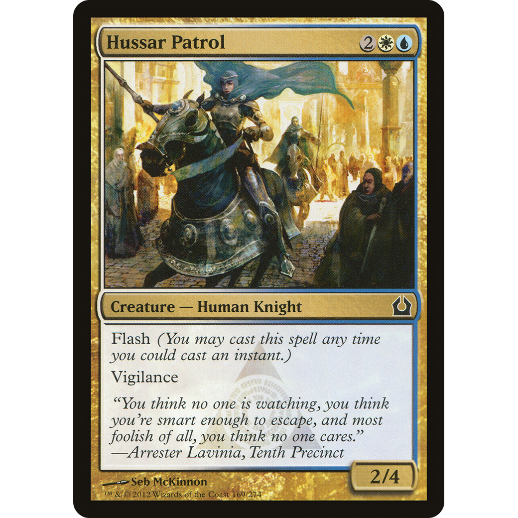 Hussar Patrol (RTR-169) - Return to Ravnica Foil