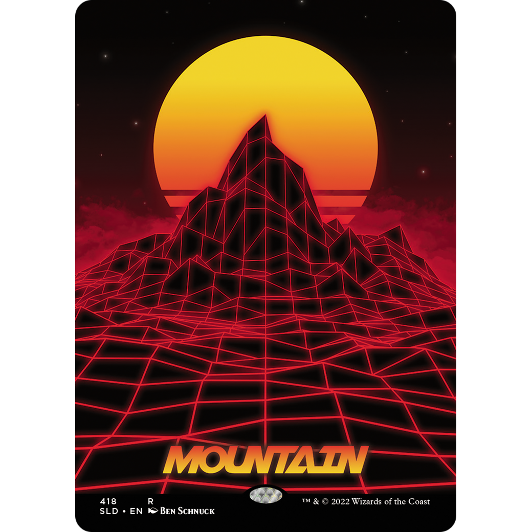 Mountain (418) (SLD-418) - Secret Lair Drop (Borderless)