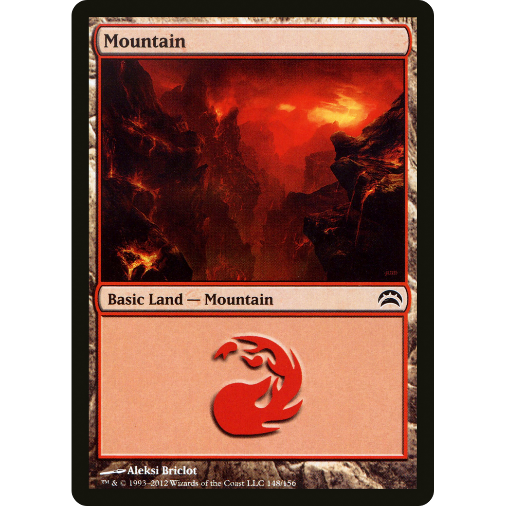 Mountain (148) (PC2-148) - Planechase 2012 Foil
