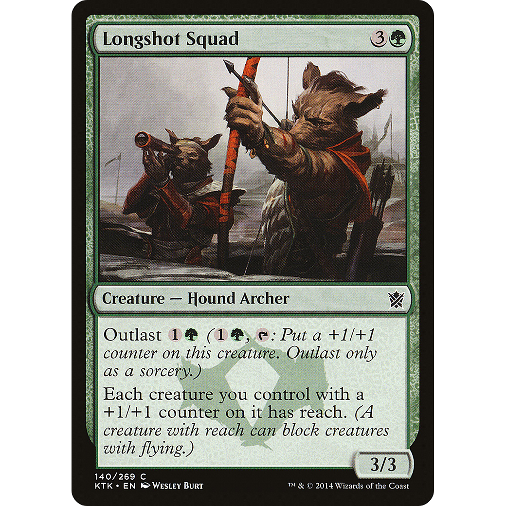 Longshot Squad (KTK-140) - Khans of Tarkir Foil