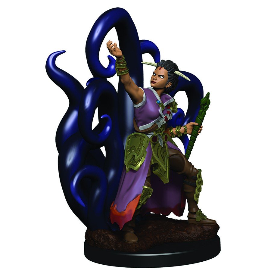 W03 Human Female Warlock Premium Miniature