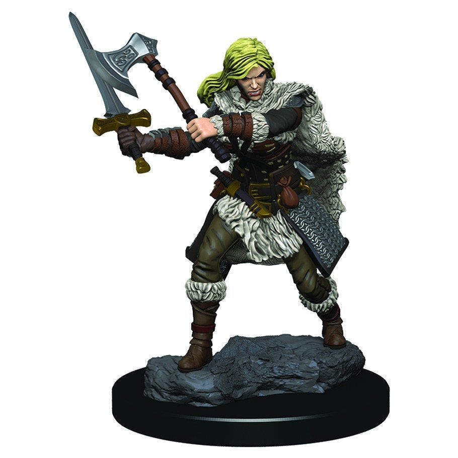 Human Female Barbarian Premium Miniature