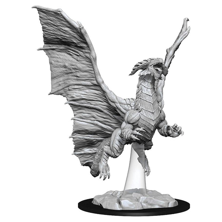 W08 Young Copper Dragon Miniature