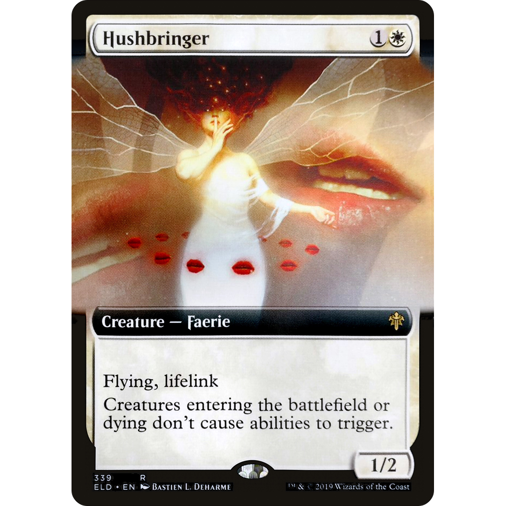 Hushbringer (Extended Art) (ELD-339) - Throne of Eldraine: (Extended Art) Foil