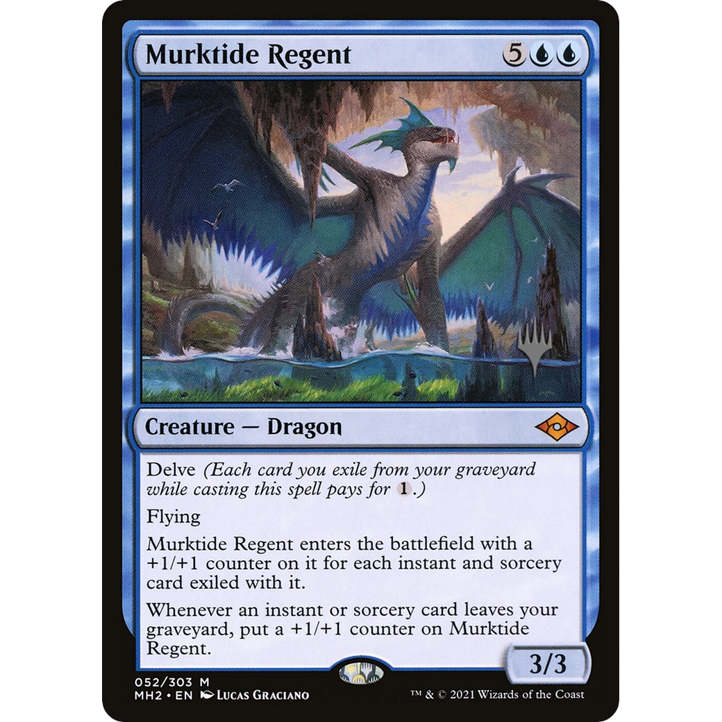 Murktide Regent (PPMKM-052) - Modern Horizons 2 Promos Foil