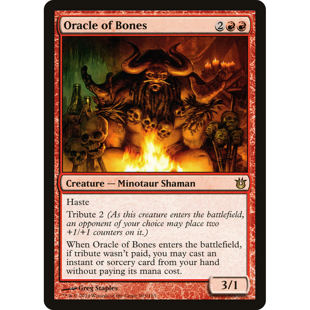 Oracle of Bones (BNG-103) - Born of the Gods