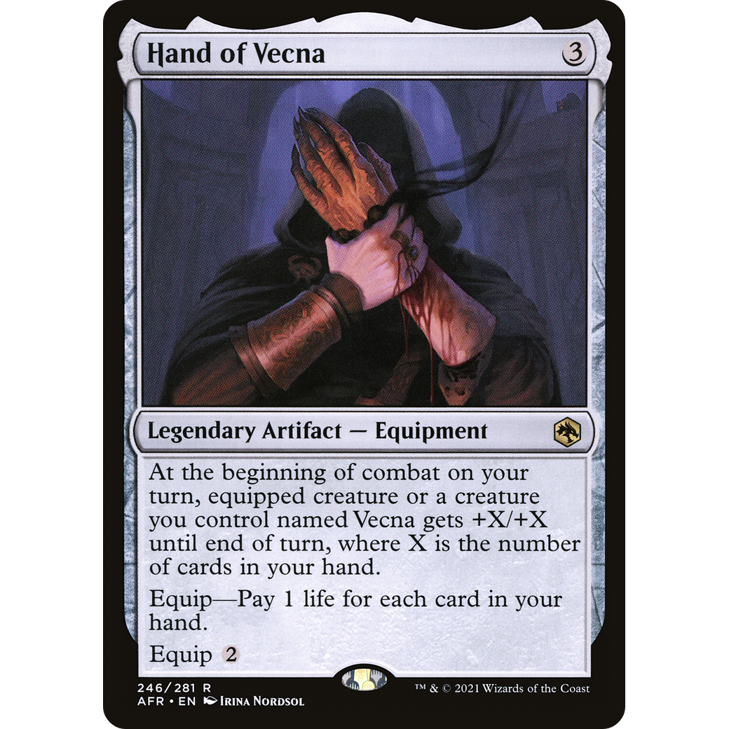 Hand of Vecna (AFR-246) - Adventures in the Forgotten Realms