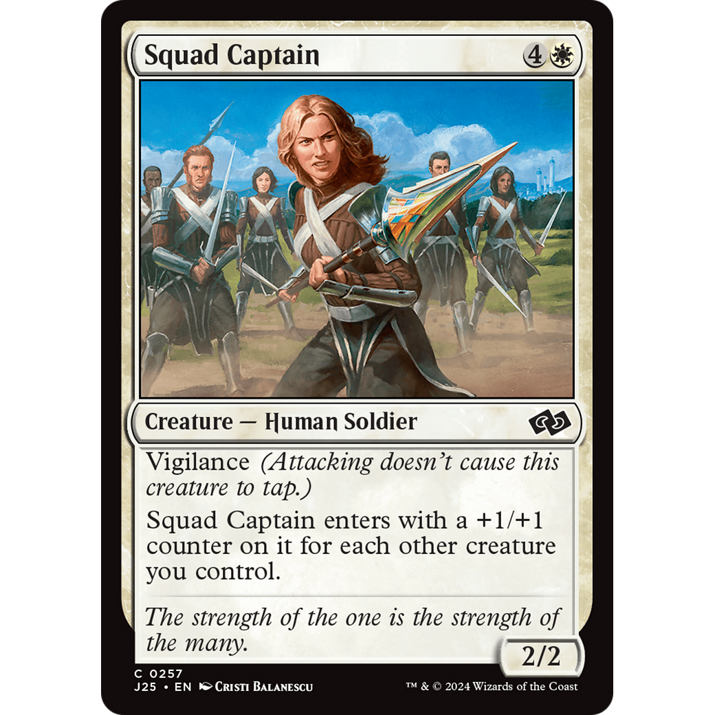 Squad Captain (J25-257) - Foundations Jumpstart