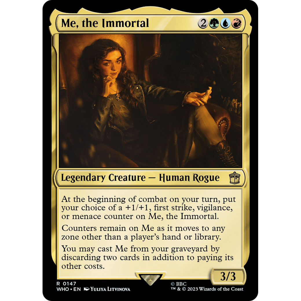 Me, the Immortal (WHO-147) - Doctor Who
