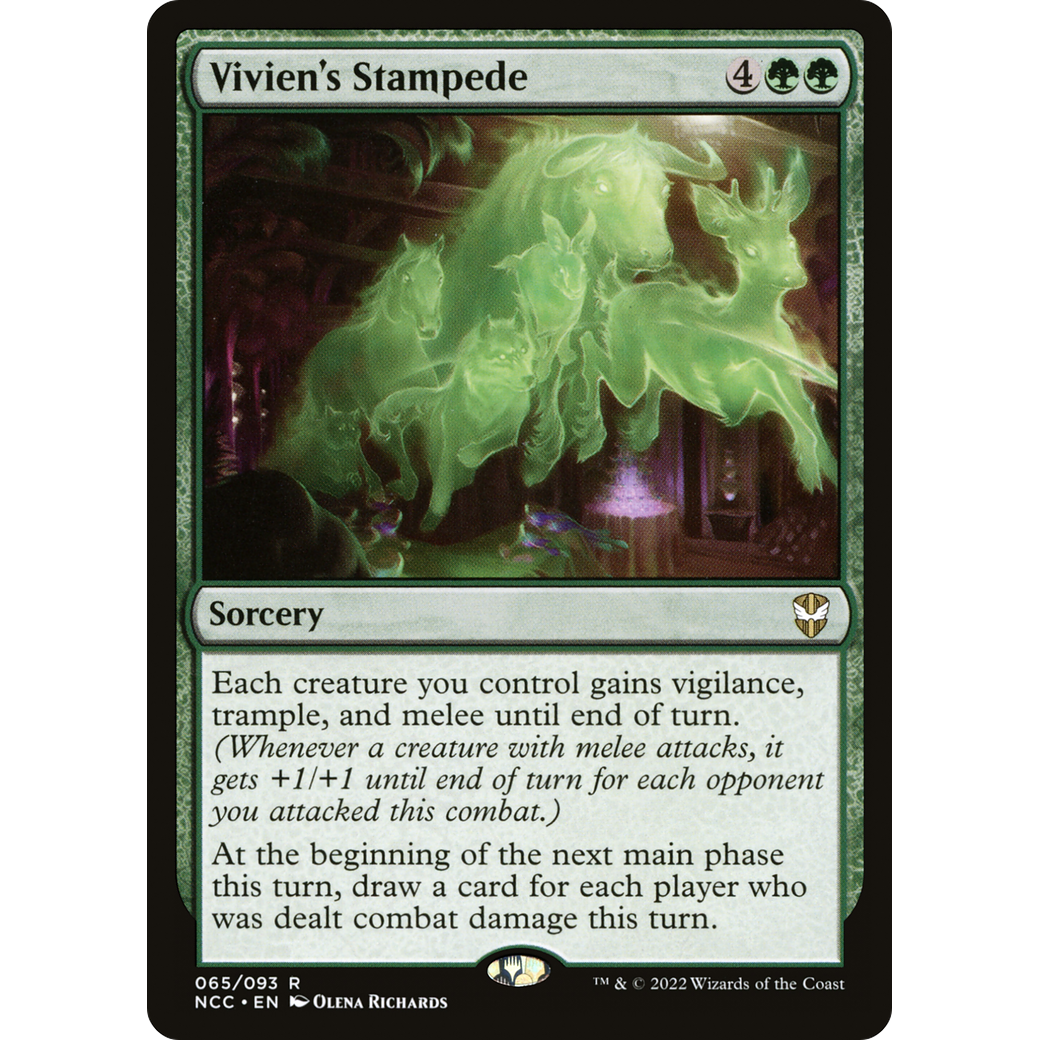 Vivien's Stampede (NCC-065) - New Capenna Commander
