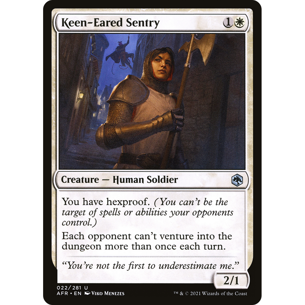 Keen-Eared Sentry (AFR-022) - Adventures in the Forgotten Realms