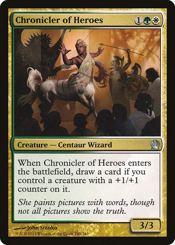 Chronicler of Heroes (THS-190) - Theros