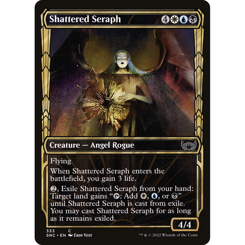 Shattered Seraph (Showcase) (SNC-333) - Streets of New Capenna: (Showcase)