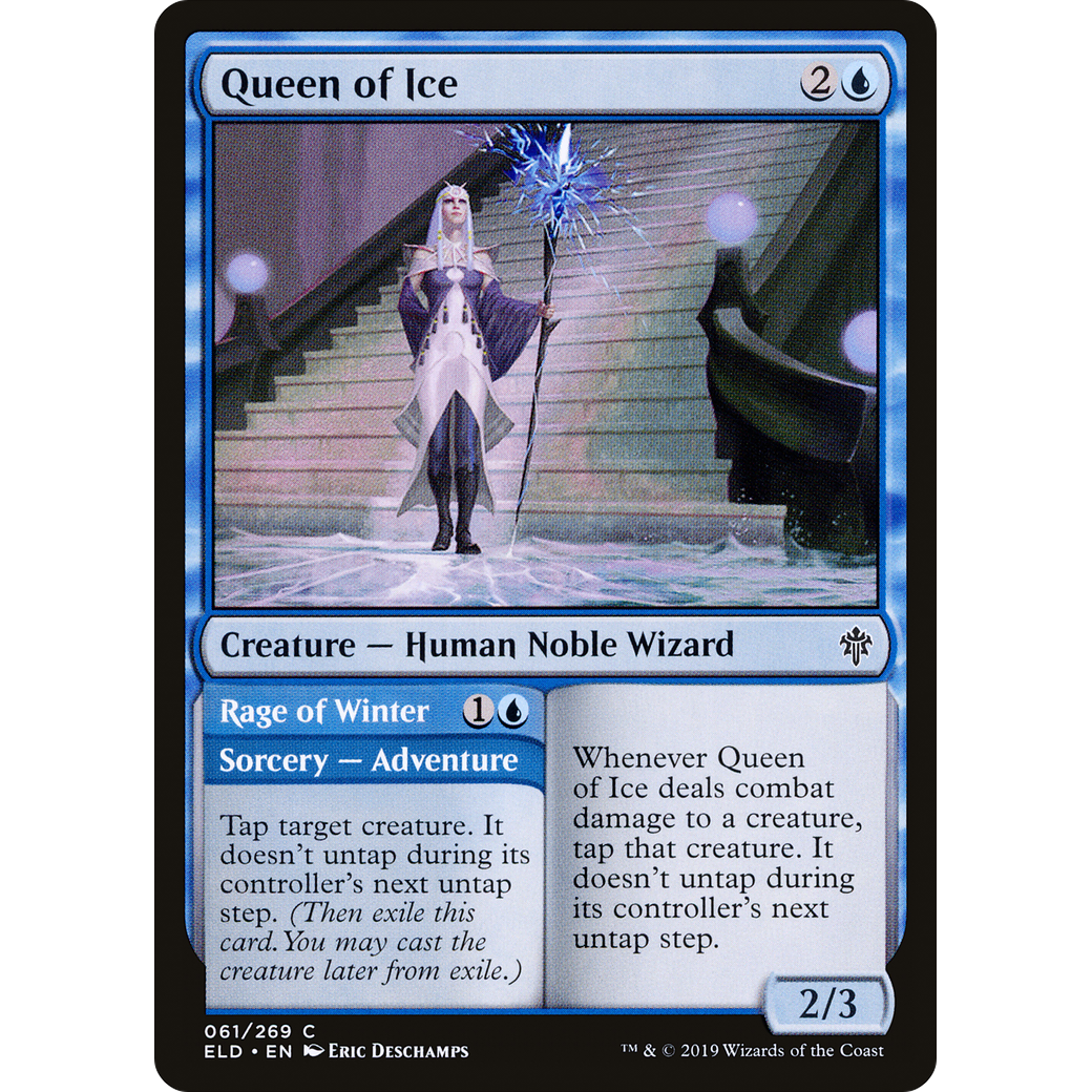 Queen of Ice (ELD-061) - Throne of Eldraine