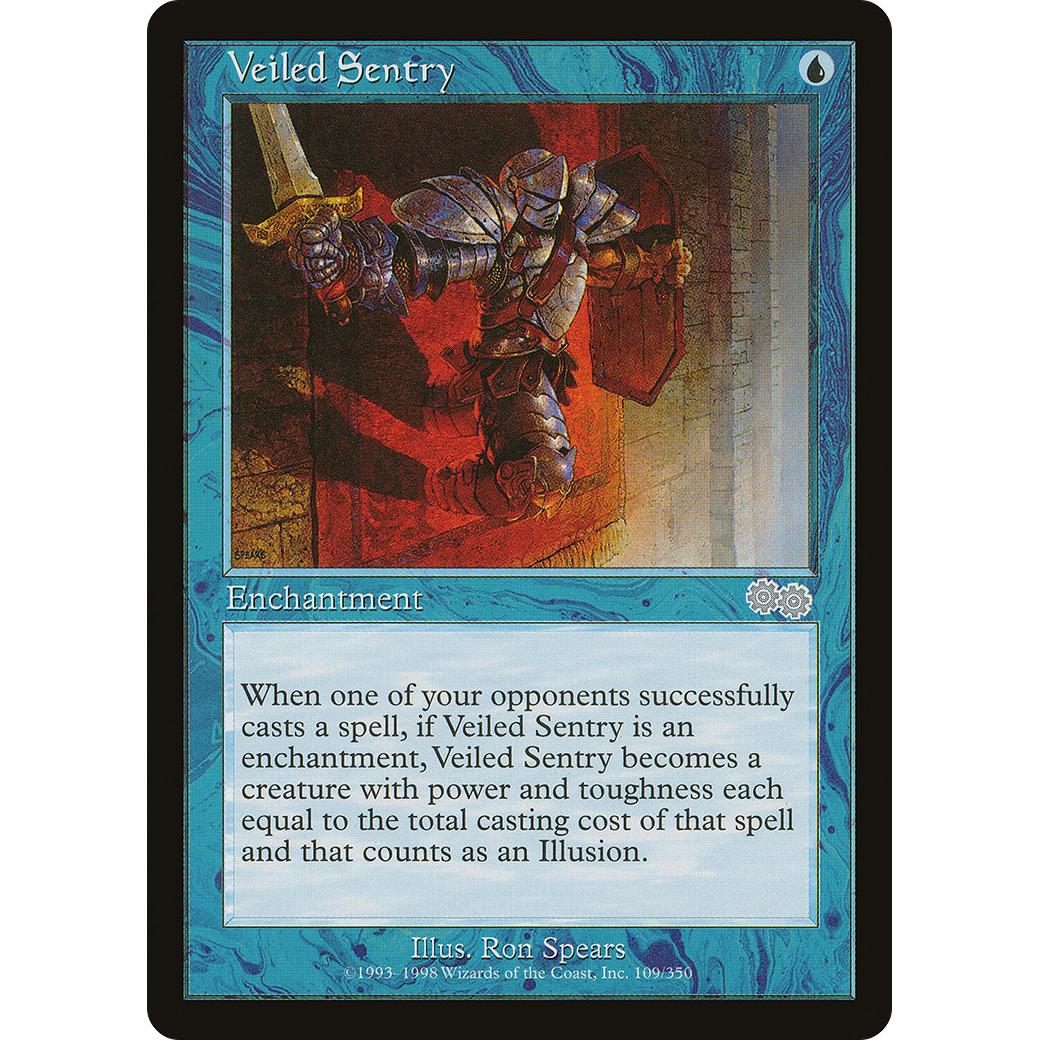 Veiled Sentry (USG-109) - Urza's Saga