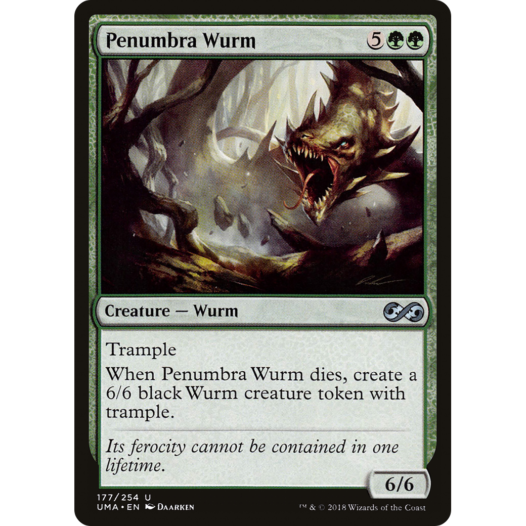 Penumbra Wurm (UMA-177) - Ultimate Masters