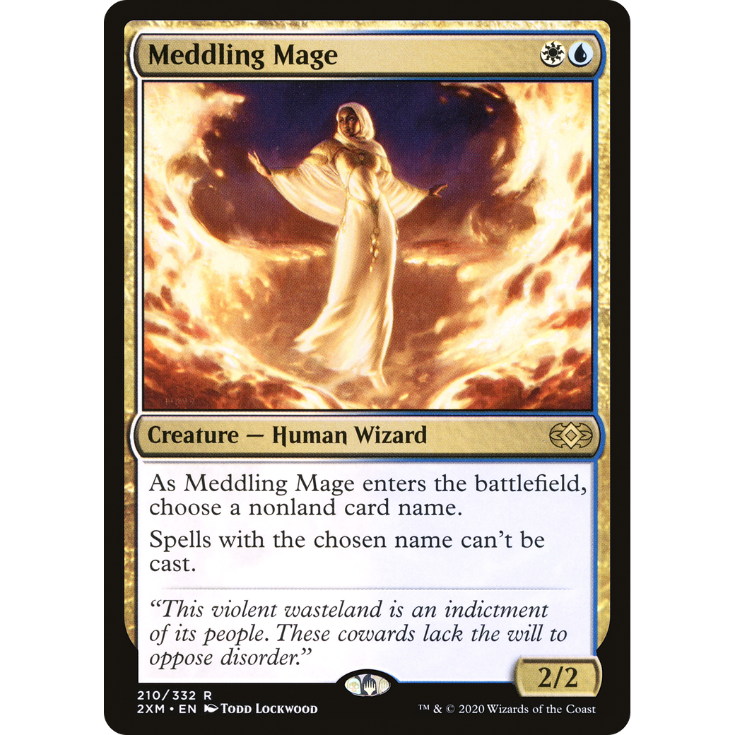Meddling Mage (2XM-210) - Double Masters