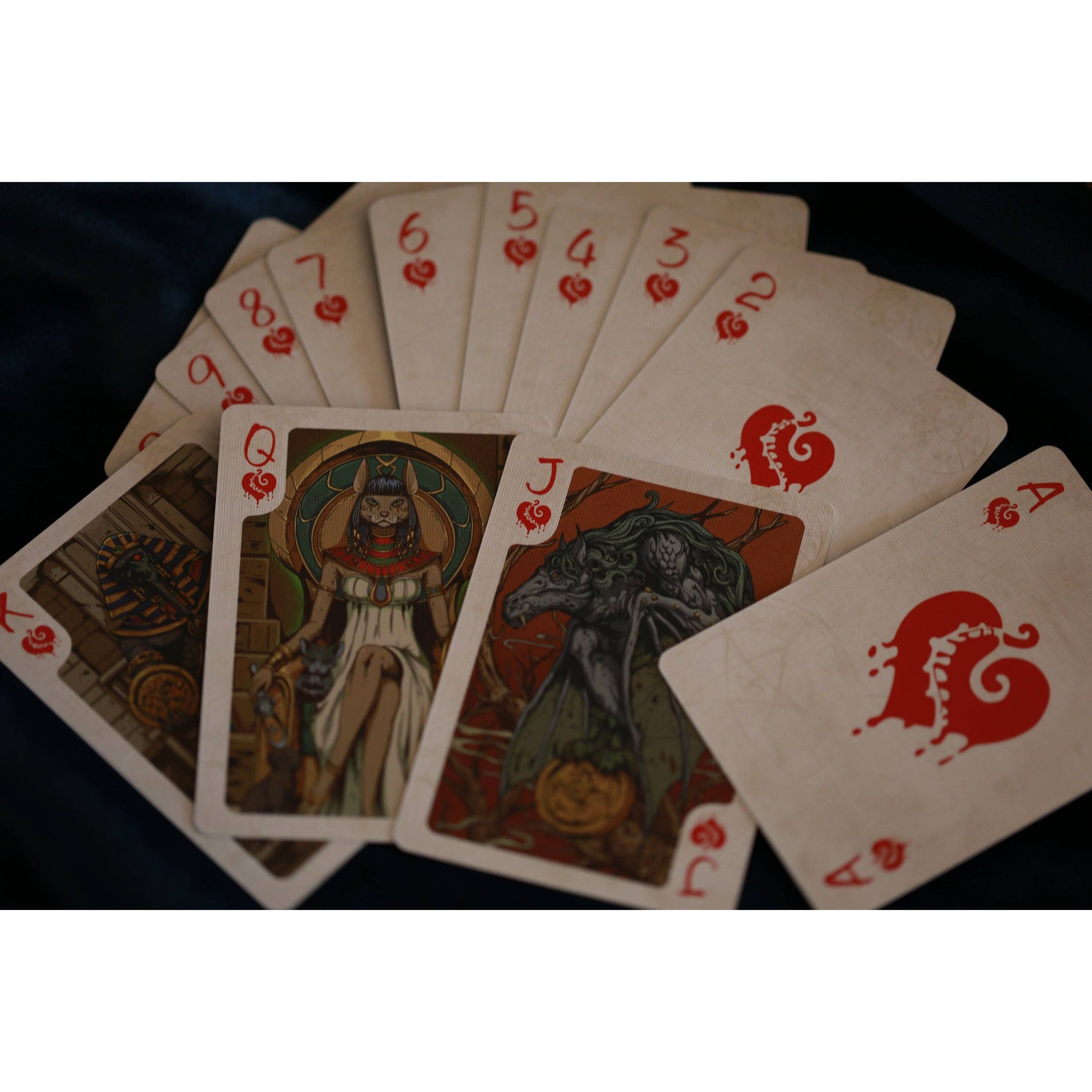 Cthulhu Mythos Comicology (Old Whispers) Playing Cards
