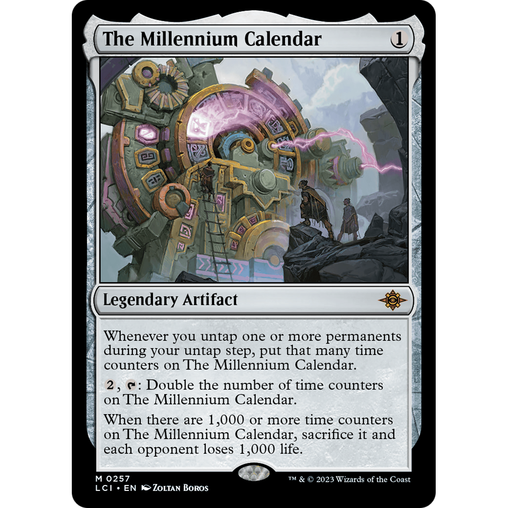 The Millennium Calendar (LCI-257) - The Lost Caverns of Ixalan Foil