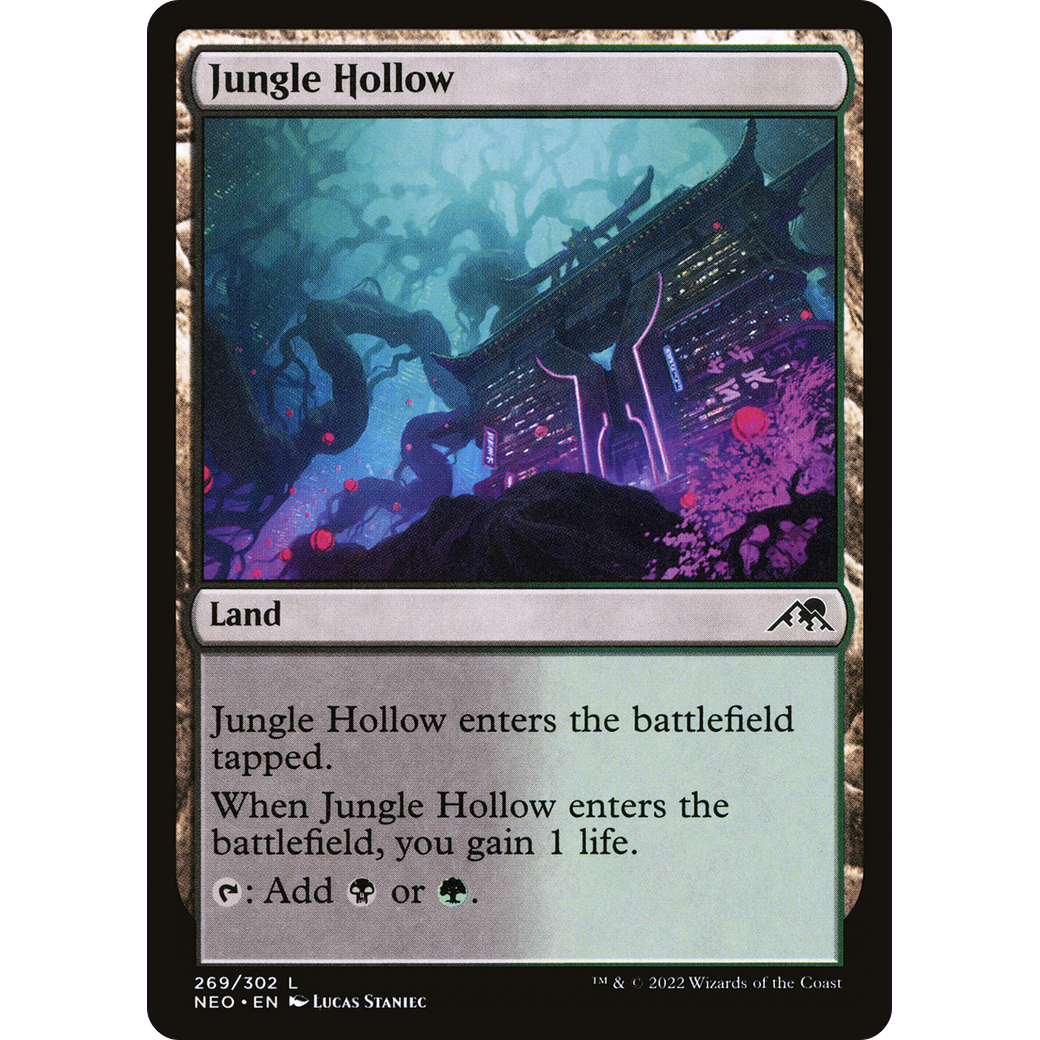Jungle Hollow (NEO-269) - Kamigawa: Neon Dynasty