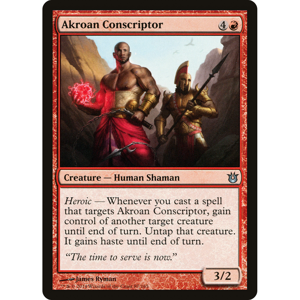Akroan Conscriptor (BNG-087) - Born of the Gods