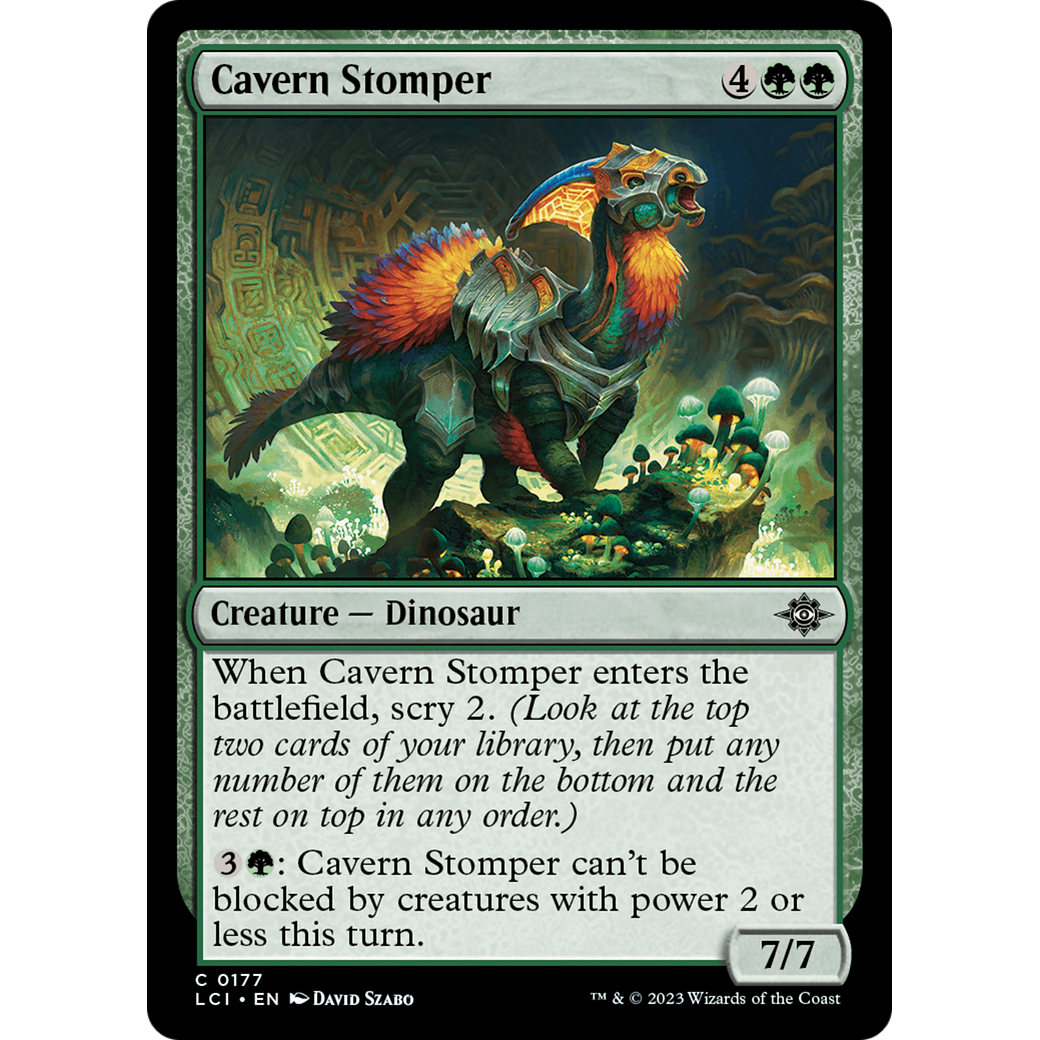 Cavern Stomper (LCI-177) - The Lost Caverns of Ixalan Foil