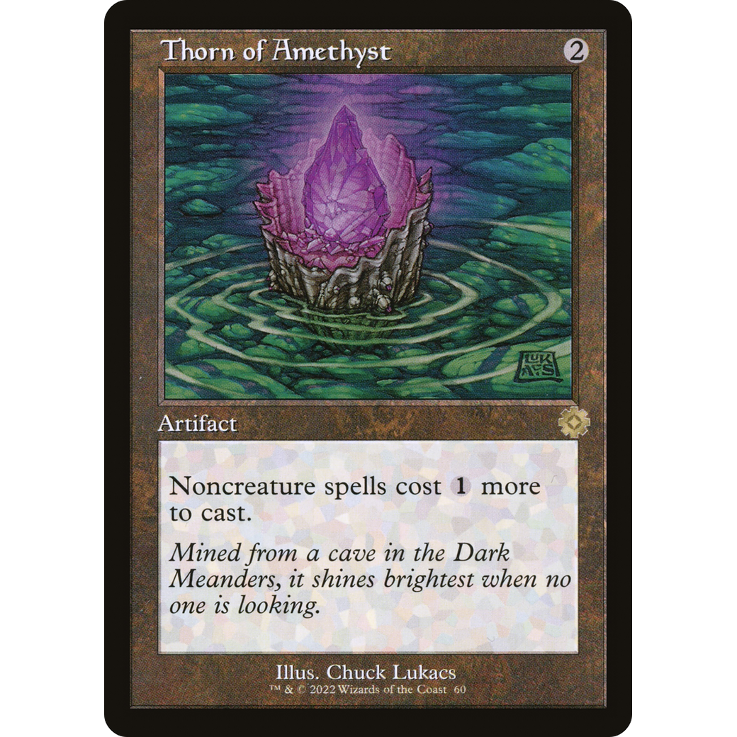Thorn of Amethyst (BRR-060) - The Brothers' War Retro Artifacts
