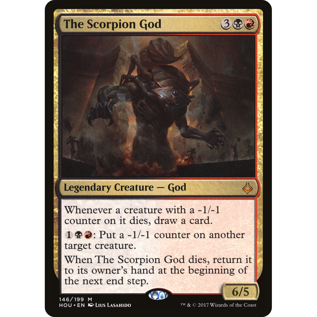 The Scorpion God (HOU-146) - Hour of Devastation Foil