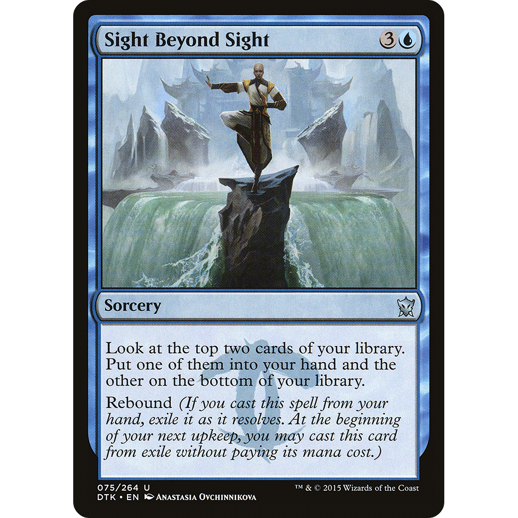 Sight Beyond Sight (DTK-075) - Dragons of Tarkir Foil