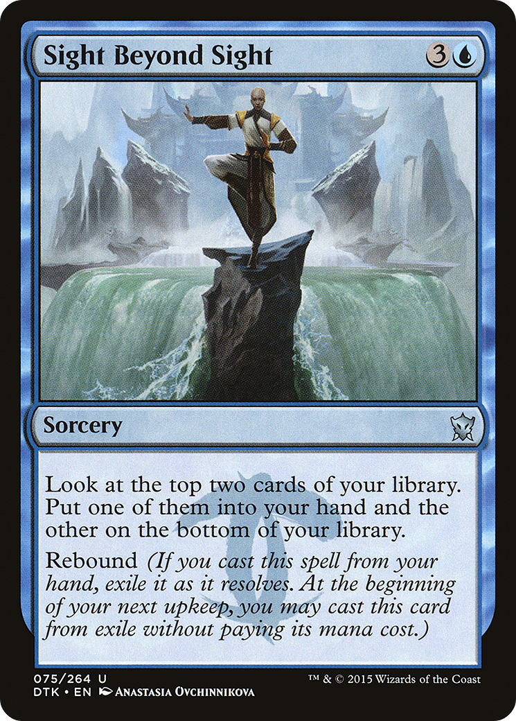 Sight Beyond Sight (DTK-075) - Dragons of Tarkir Foil