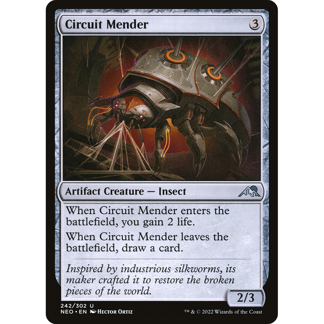Circuit Mender (NEO-242) - Kamigawa: Neon Dynasty Foil