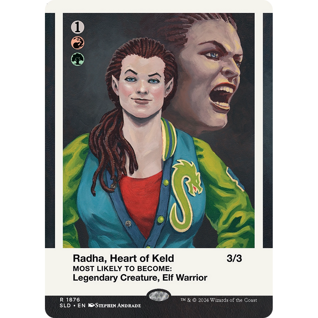 Radha, Heart of Keld (SLD-1876) - Secret Lair Drop (Borderless)