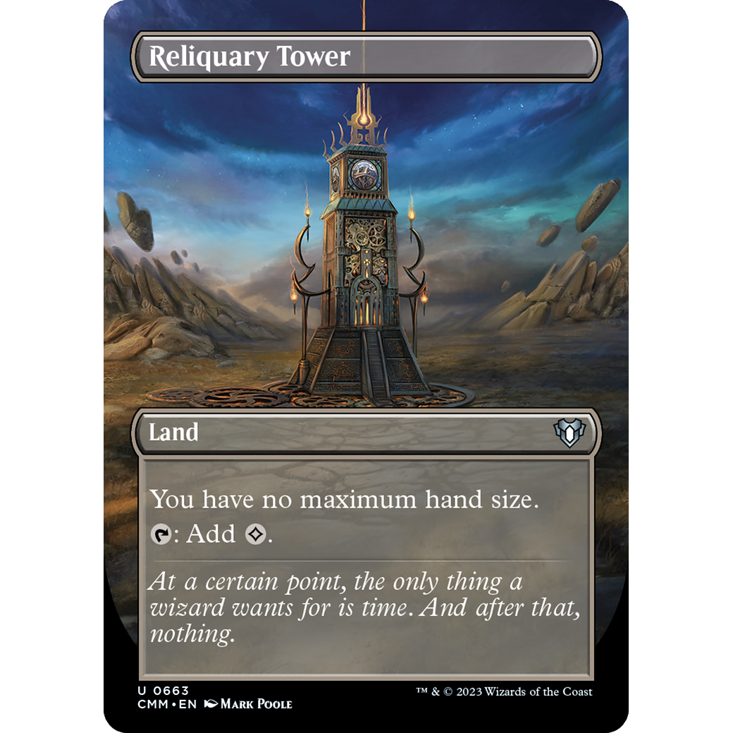 Reliquary Tower (CMM-663) - Commander Masters (Borderless)