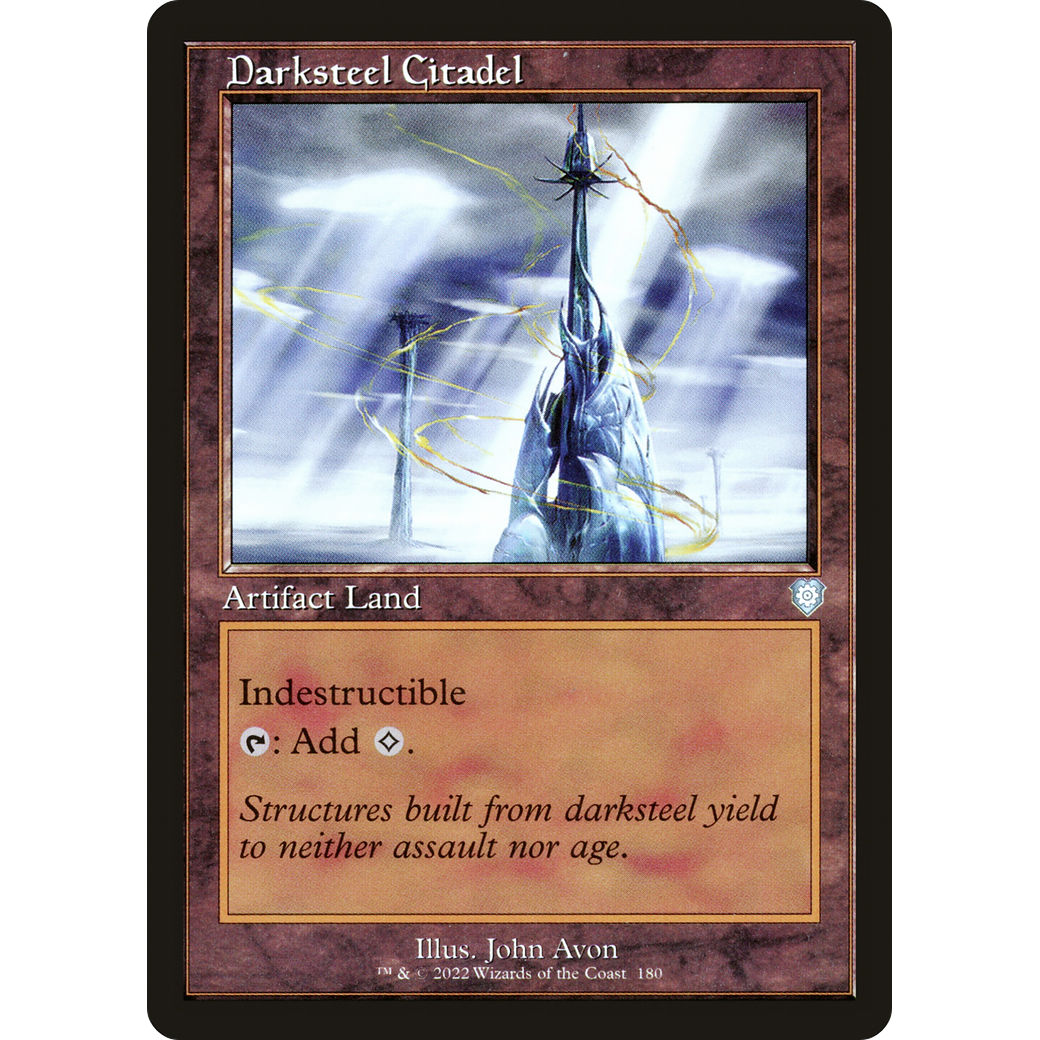 Darksteel Citadel (Retro Frame) (BRC-180) - The Brothers' War Commander