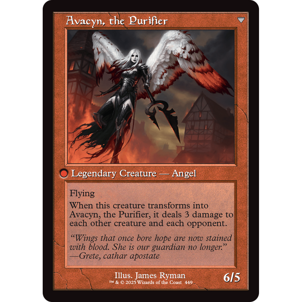 Archangel Avacyn // Avacyn, the Purifier (INR-449) - Innistrad Remastered Foil