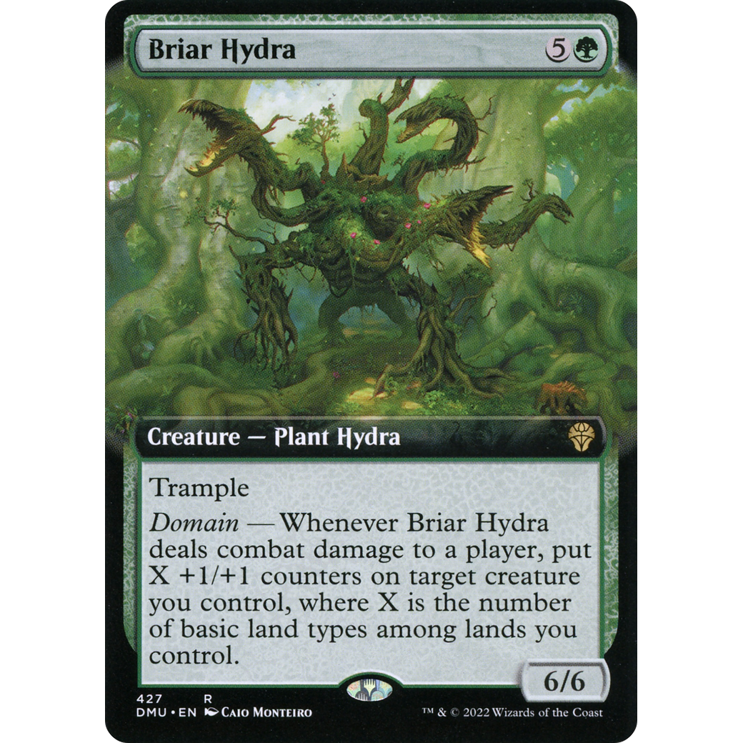 Briar Hydra (Extended Art) (DMU-427) - Dominaria United: (Extended Art)
