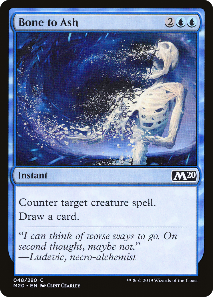 Bone to Ash (M20-048) - Core Set 2020