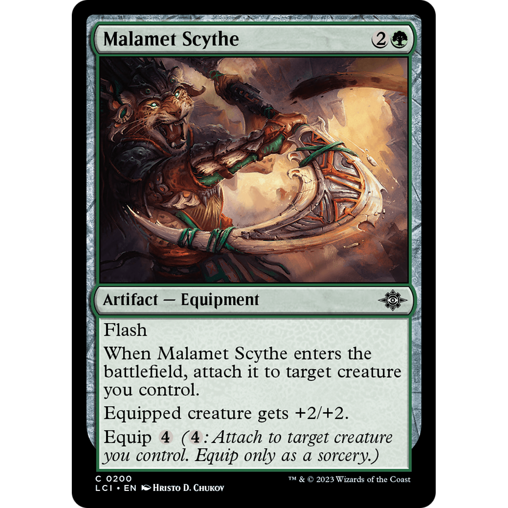 Malamet Scythe (LCI-200) - The Lost Caverns of Ixalan Foil