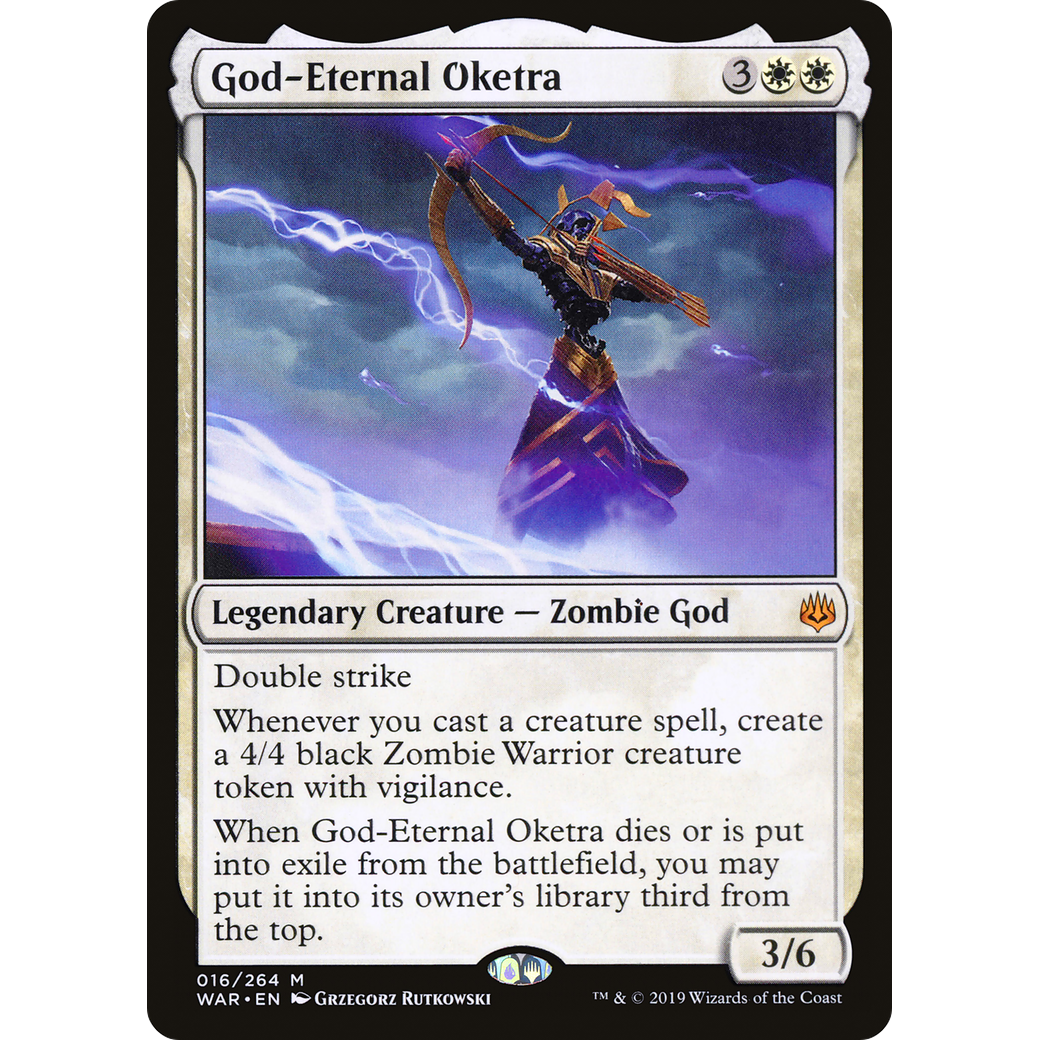God-Eternal Oketra (WAR-016) - War of the Spark Foil