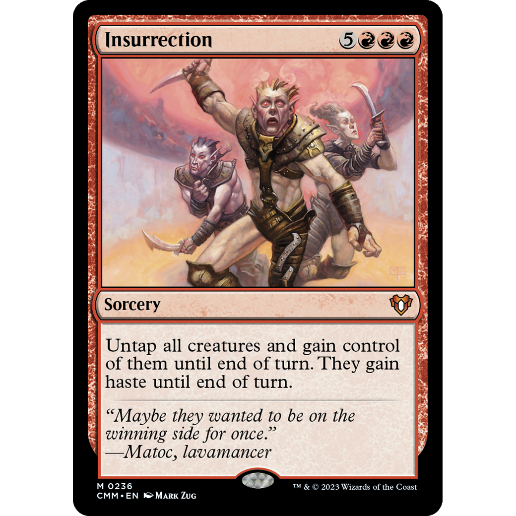 Insurrection (CMM-236) - Commander Masters Foil