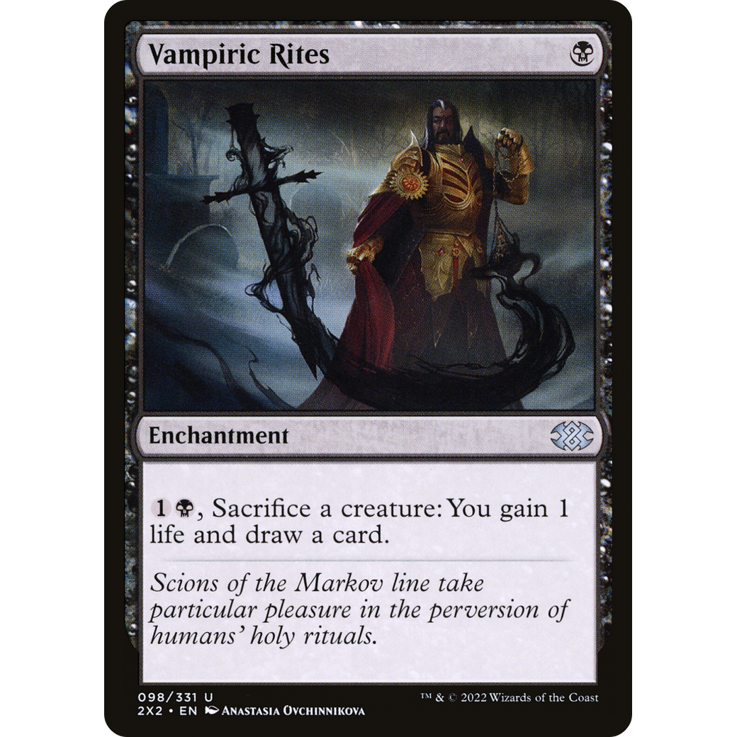 Vampiric Rites (2X2-098) - Double Masters 2022