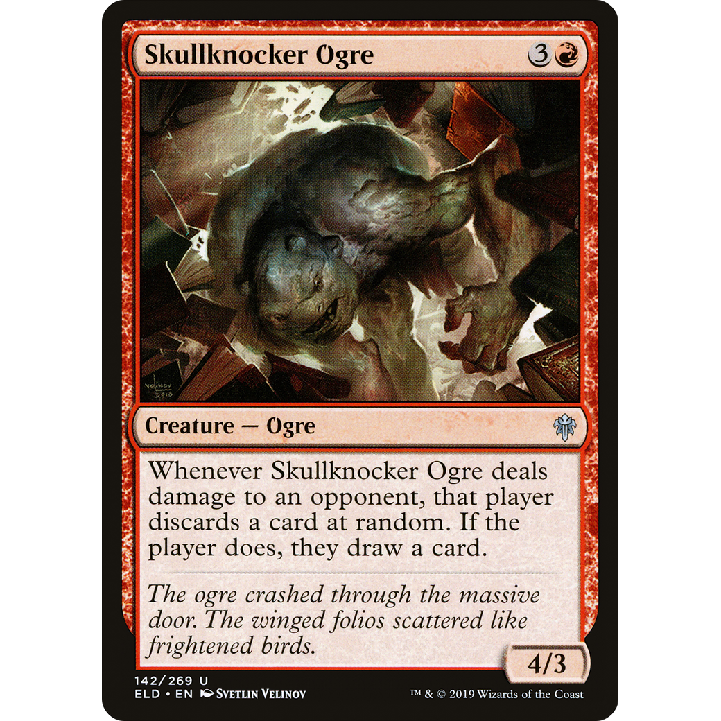 Skullknocker Ogre (ELD-142) - Throne of Eldraine Foil