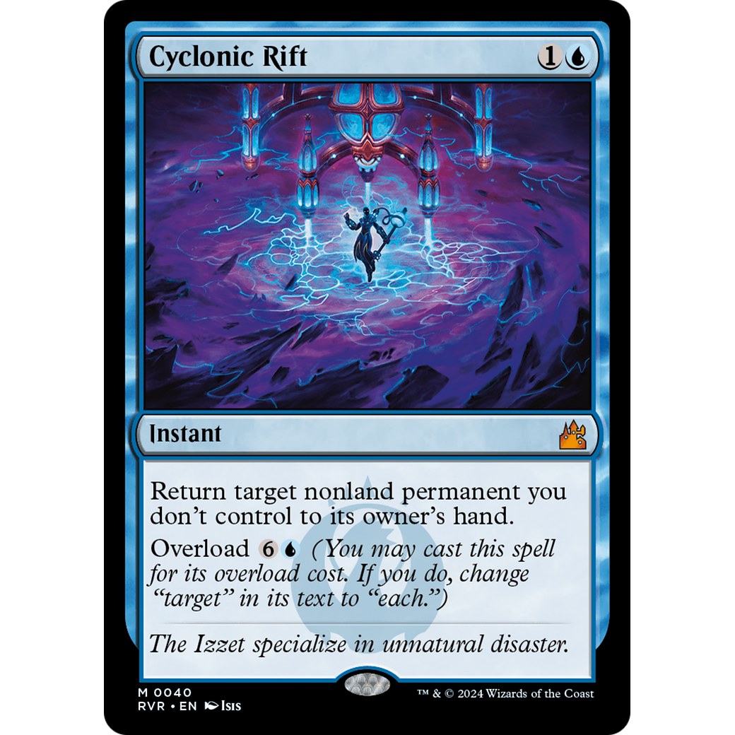 Cyclonic Rift (RVR-040) - Ravnica Remastered