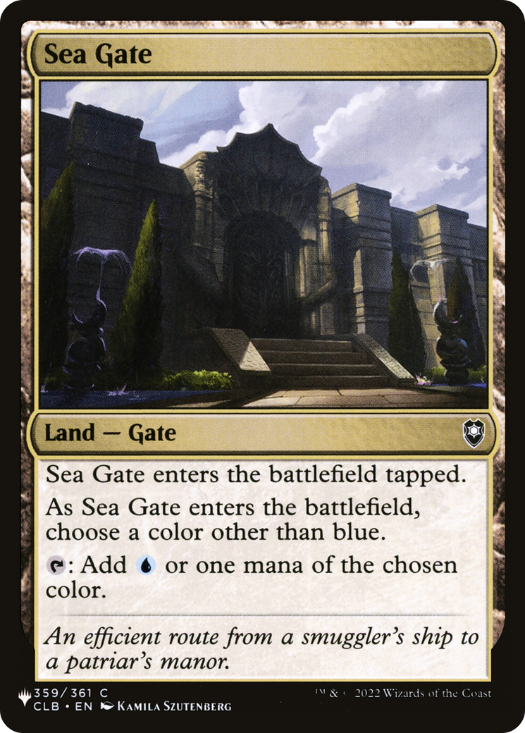 Sea Gate (LIST-359/361) - The List