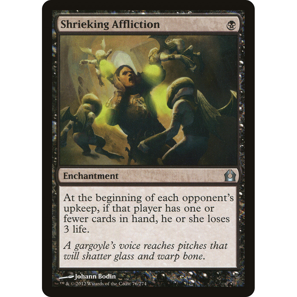 Shrieking Affliction (RTR-076) - Return to Ravnica