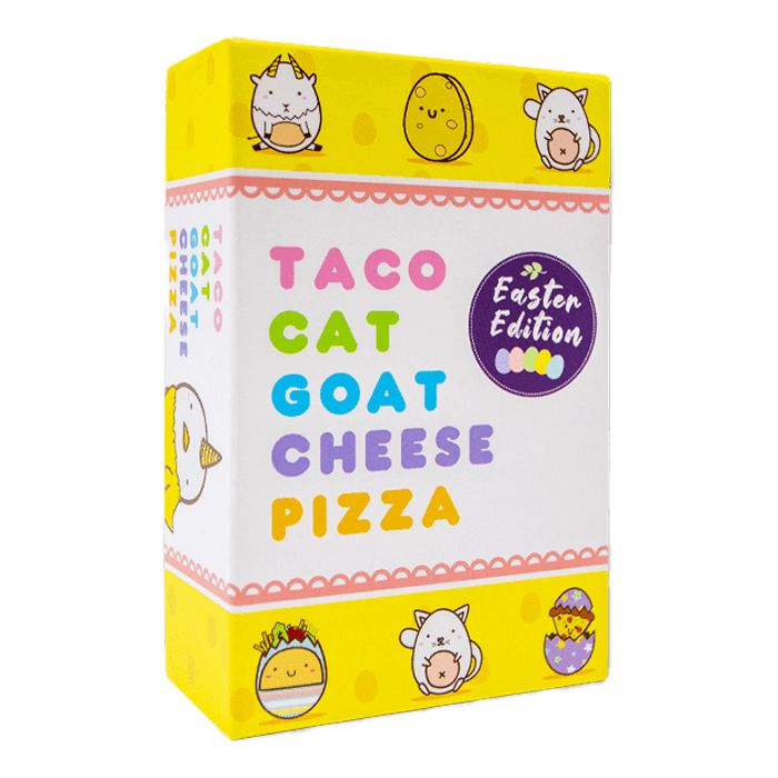 Taco Cat Goat Cheese Pizza: Easter Edition