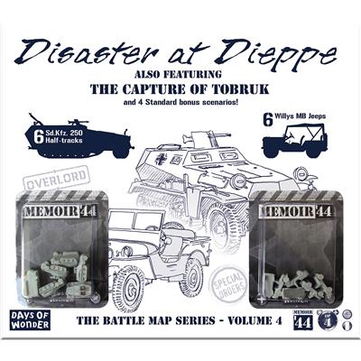 Memoir '44: Disaster at Dieppe Battle Map