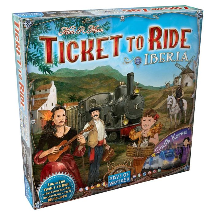 Ticket to Ride: Map Collection - Volume 8: Iberia & South Korea